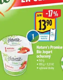 Albert Nature's Promise Bio Jogurt ochucený 150 g nabídka