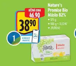 Albert Nature's Promise Bio Máslo 82% 125 g nabídka