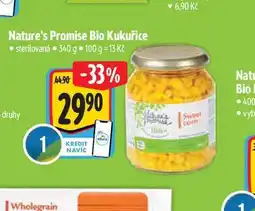 Albert Nature's Promise Bio Kukuřice 340 g nabídka