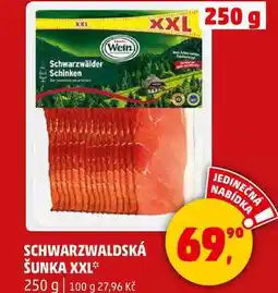 Penny Market SCHWARZWALDSKÁ ŠUNKA XXL, 250 g nabídka