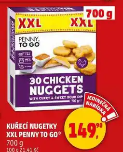 Penny Market KUŘECÍ NUGETKY XXL PENNY TO GO, 700 g nabídka