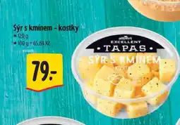 Albert Sýr s kmínem - kostky 120 g nabídka