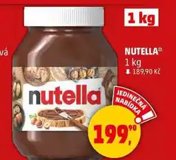 Penny Market NUTELLA, 1 kg nabídka