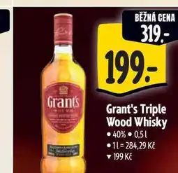 Albert Grant's Triple Wood Whisky 0,5 l nabídka