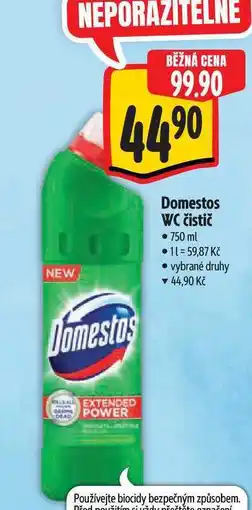 Albert Domestos WC čistič 750 ml nabídka