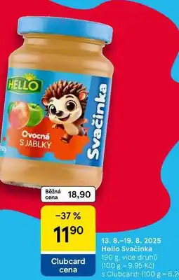 Tesco Hello Svačinka, 190 g nabídka