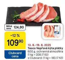 Tesco Tesco Vepřová kýta plátky, 600 g nabídka