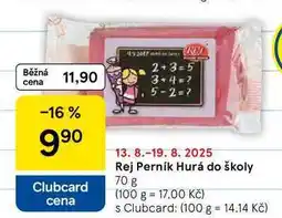 Tesco Rej Perník Hurá do školy, 70 g nabídka