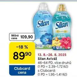 Tesco Silan Aviváž, 46-64 PD, více druhů nabídka