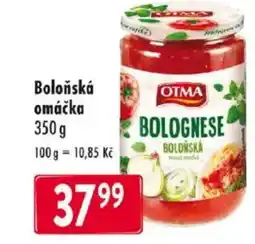 Qanto OTMA Boloňská omáčka nabídka