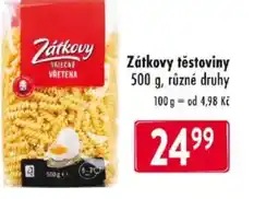 Qanto Zátkovy těstoviny nabídka