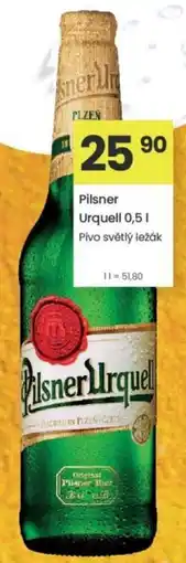 Kubík potraviny Pilsner Urquell Pivo světlý ležák nabídka