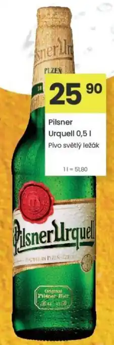 Kubík potraviny Pilsner Urquell Pivo světlý ležák nabídka