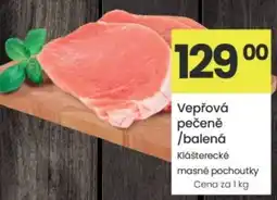 Kubík potraviny Vepřová pečeně /balená nabídka