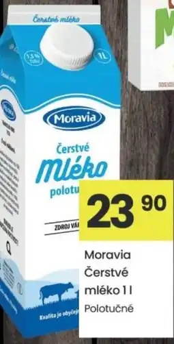 Kubík potraviny Moravia Čerstvé mléko nabídka