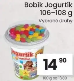 Kubík potraviny Bobík Jogurtík nabídka