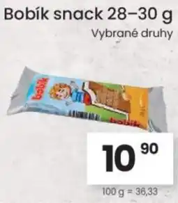 Kubík potraviny Bobík snack nabídka