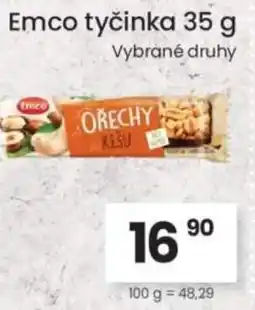 Kubík potraviny Emco tyčinka nabídka