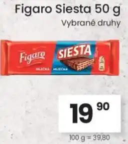 Kubík potraviny Figaro Siesta nabídka