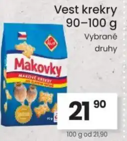 Kubík potraviny Vest krekry nabídka