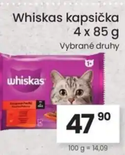 Kubík potraviny Whiskas kapsička nabídka