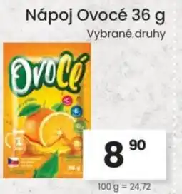 Kubík potraviny Nápoj Ovocé nabídka