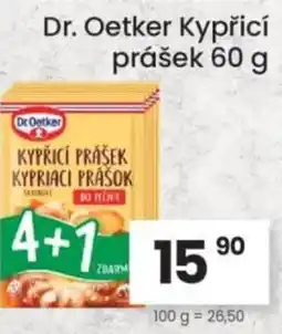 Kubík potraviny Dr. Oetker Kypřicí prášek nabídka