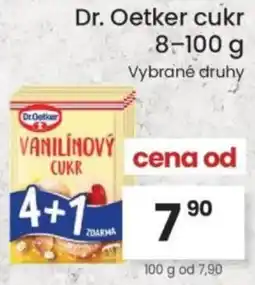 Kubík potraviny Dr. Oetker cukr nabídka