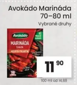 Kubík potraviny Avokádo Marináda nabídka
