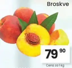 Kubík potraviny Broskve nabídka