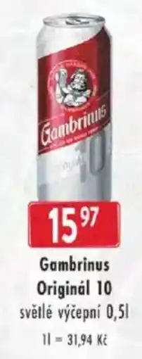 Astur&Qanto Gambrinus Originál 10 nabídka