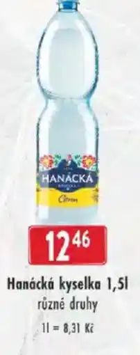 Astur&Qanto Hanácká kyselka nabídka