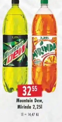 Astur&Qanto Mountain Dew, Mirinda nabídka