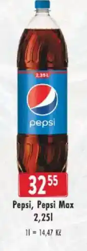 Astur&Qanto Pepsi, Pepsi Max nabídka