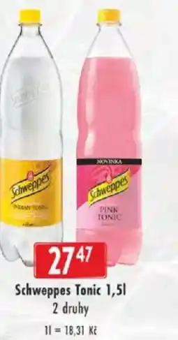 Astur&Qanto Schweppes Tonic nabídka