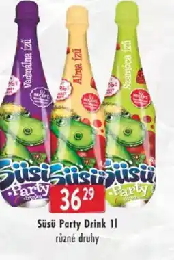Astur&Qanto Süsü Party Drink nabídka