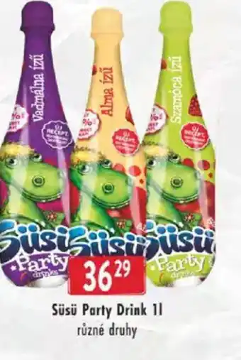 Astur&Qanto Süsü Party Drink nabídka