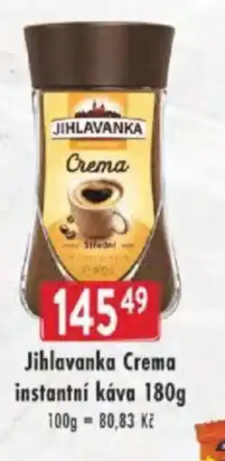 Astur&Qanto Jihlavanka Crema instantní káva nabídka