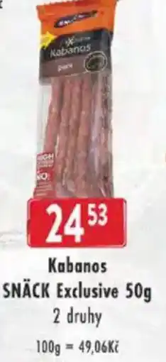 Astur&Qanto Kabanos SNÄCK Exclusive nabídka