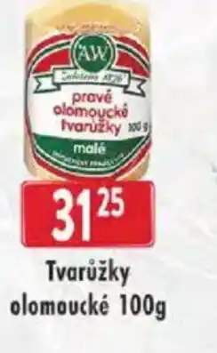 Astur&Qanto Tvarůžky olomoucké nabídka