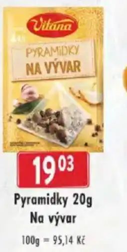 Astur&Qanto Vitana Pyramidky Na vývar nabídka