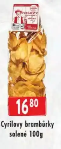 Astur&Qanto Cyrilovy brambůrky solené nabídka