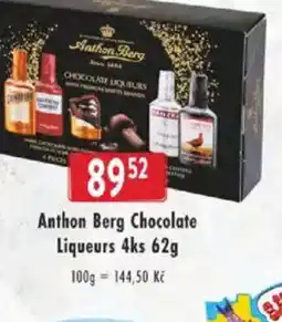 Astur&Qanto Anthon Berg Chocolate Liqueurs nabídka