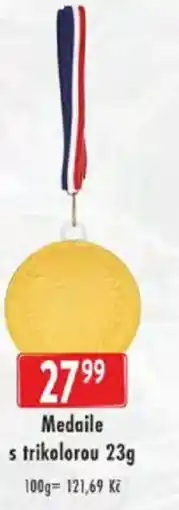 Astur&Qanto Medaile s trikolorou nabídka