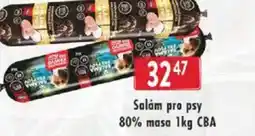 Astur&Qanto Salám pro psy 80% masa nabídka
