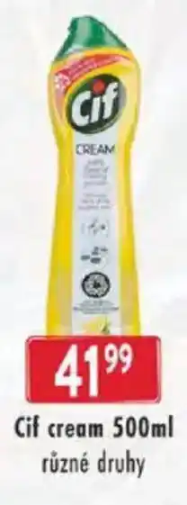 Astur&Qanto Cif cream nabídka