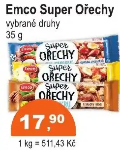 COOP DISKONT Emco Super Ořechy nabídka