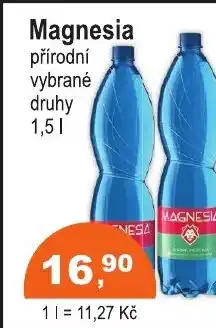 COOP DISKONT Magnesia přírodní nabídka