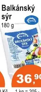 COOP DISKONT Ranko Balkánský sýr nabídka