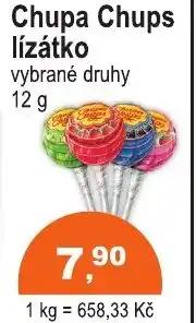 COOP DISKONT Chupa Chups lízátko nabídka